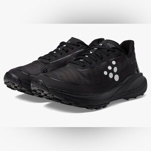 Craft Black and White Athletic Shoes